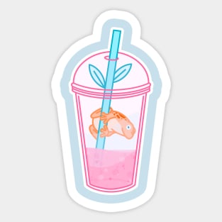 Froggy Frappe Sticker